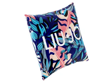 Cushion - Square fabric cushion with floral pattern by Liu Jo Living Collection - view 2